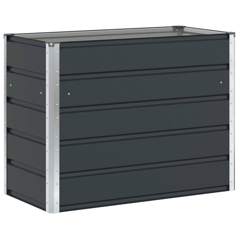 Donica Antracyt 100 x 50 x 75 cm Stal Galwanizowana