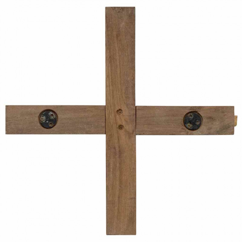 Choinka z podstawą Brązowy 90 cm Lite drewno tekowe