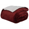 Koc Bordeaux Czerwony 220 x 240 cm Polar