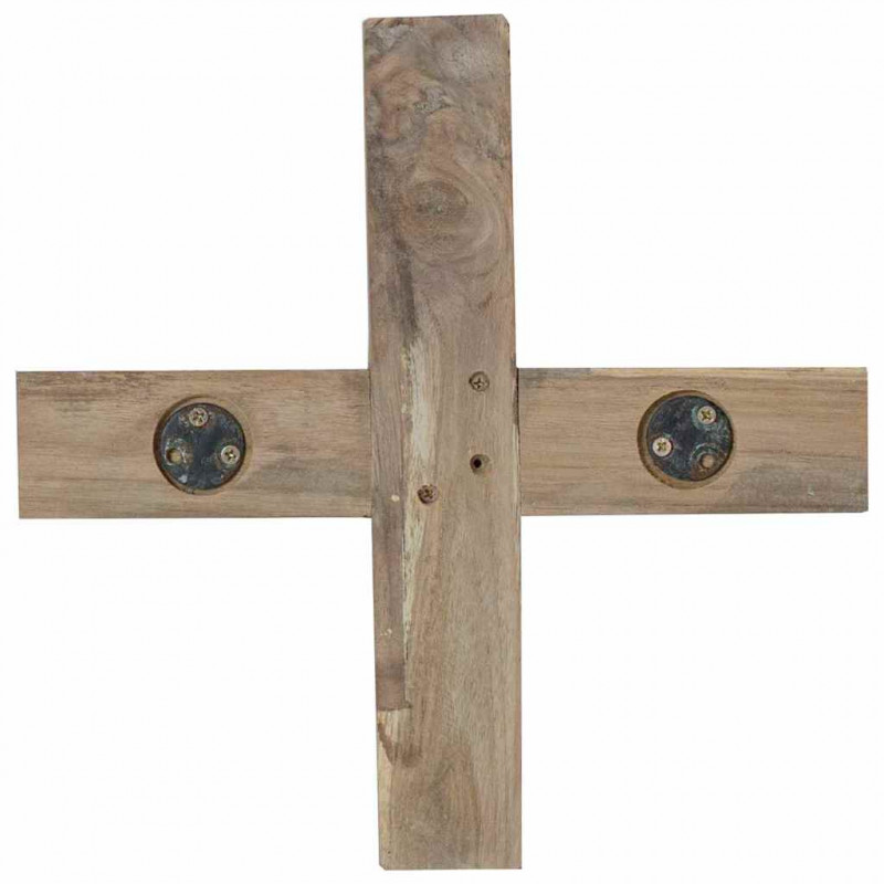 Choinka z podstawą Brązowy 120 cm Lite drewno tekowe
