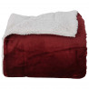 Koc Bordeaux Czerwony 220 x 240 cm Polar