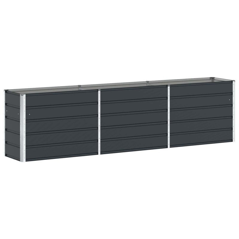 Donica Antracyt 290 x 50 x 75 cm Stal Galwanizowana