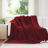 Koc Bordeaux Czerwony 240 x 270 cm Polar