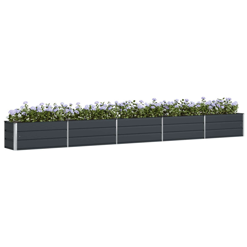 Donica Antracyt 480 x 50 x 45 cm Stal Galwanizowana