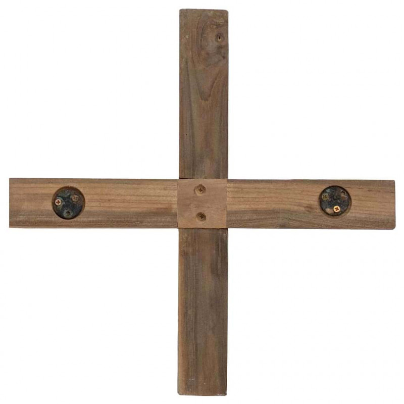 Choinka z podstawą Brązowy 90 cm Lite drewno tekowe