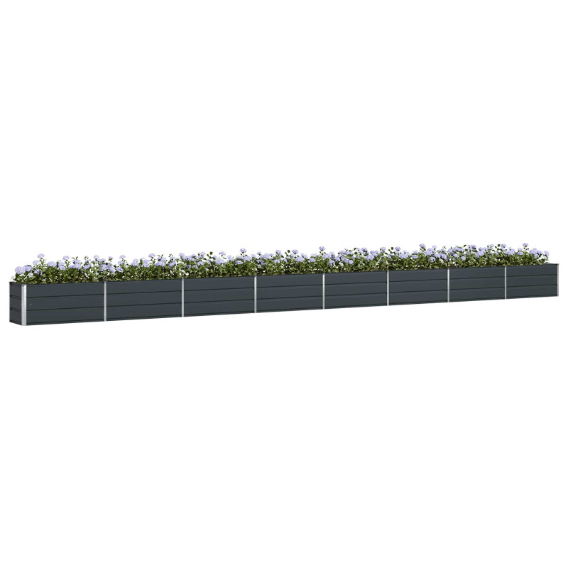 Donica Antracyt 770 x 50 x 45 cm Stal Galwanizowana