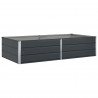 Donica Antracyt 195 x 100 x 45 cm Stal Galwanizowana