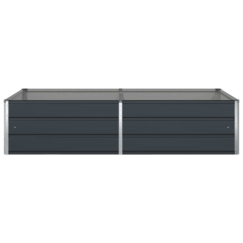 Donica Antracyt 195 x 100 x 45 cm Stal Galwanizowana