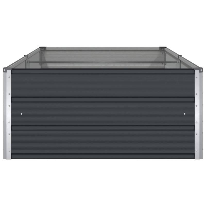 Donica Antracyt 195 x 100 x 45 cm Stal Galwanizowana