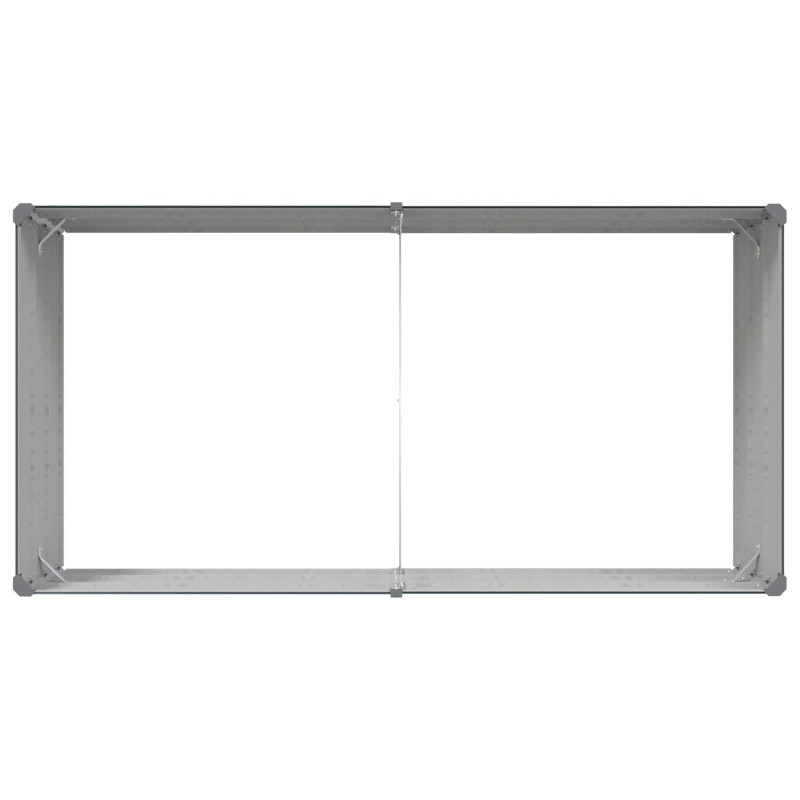 Donica Antracyt 195 x 100 x 45 cm Stal Galwanizowana