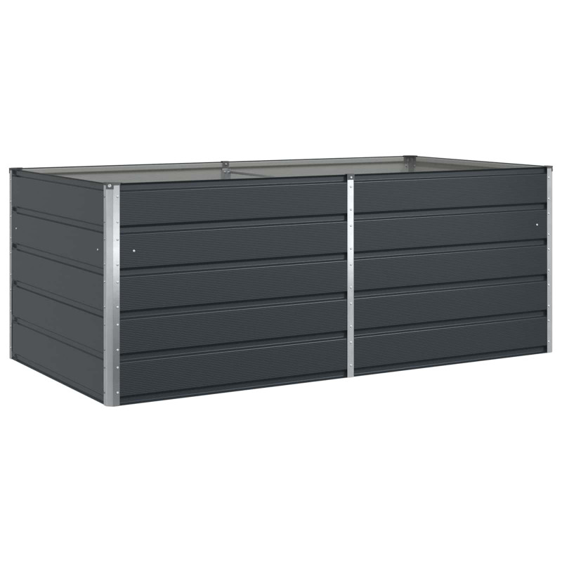 Donica Antracyt 195 x 100 x 75 cm Stal Galwanizowana