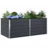 Donica Antracyt 195 x 100 x 75 cm Stal Galwanizowana