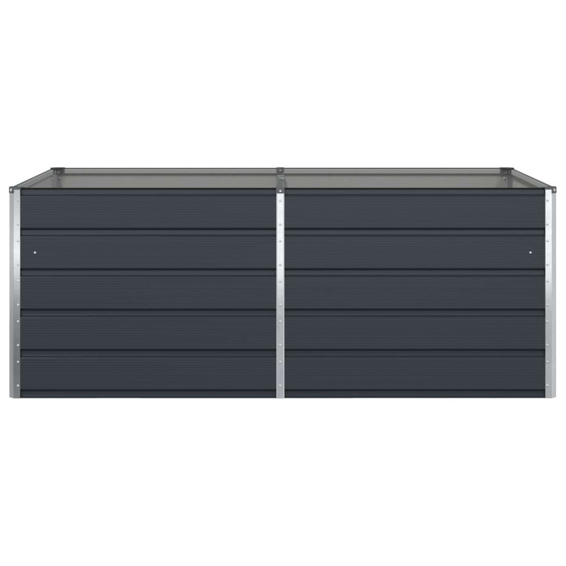 Donica Antracyt 195 x 100 x 75 cm Stal Galwanizowana