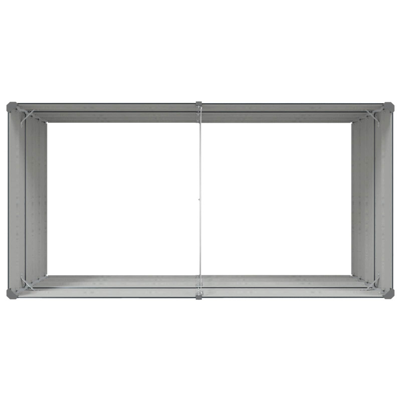 Donica Antracyt 195 x 100 x 75 cm Stal Galwanizowana