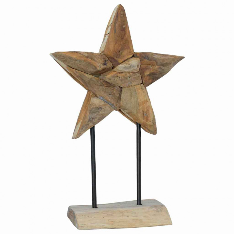 Gwiazda Bożonarodzeniowa Brązowy 31 x 15 x 46 cm