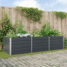 Donica Antracyt 290 x 100 x 75 cm Stal Galwanizowana