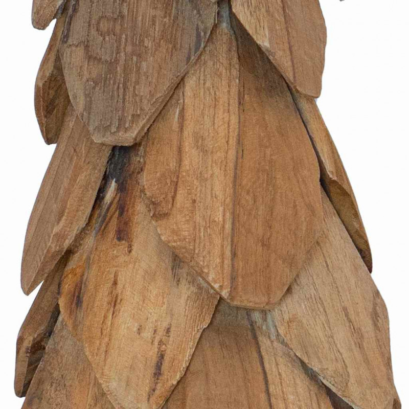Choinka z podstawą Brązowy 51 cm Lite drewno tekowe