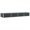 Donica Antracyt 385 x 100 x 45 cm Stal Galwanizowana