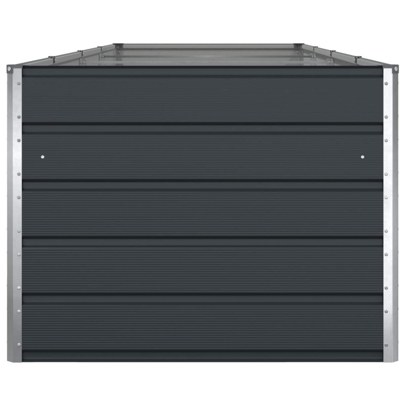 Donica Antracyt 385 x 100 x 75 cm Stal Galwanizowana