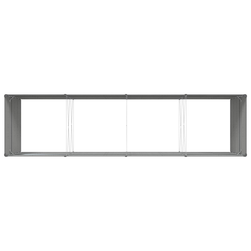 Donica Antracyt 385 x 100 x 75 cm Stal Galwanizowana