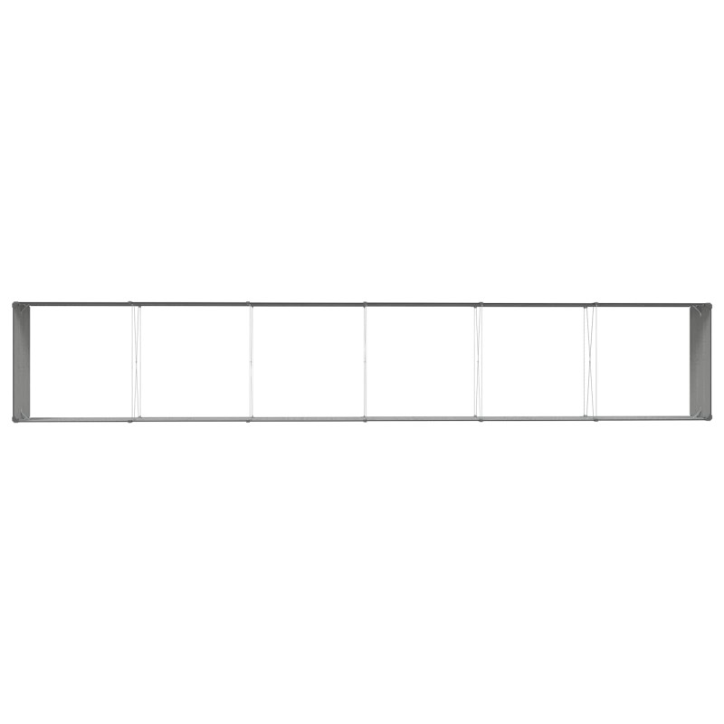 Donica Antracyt 580 x 100 x 45 cm Stal Galwanizowana