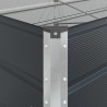 Donica Antracyt 580 x 100 x 45 cm Stal Galwanizowana