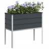Donica Antracyt 100 x 45 x 90 cm Stal Galwanizowana