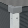 Donica Antracyt 100 x 45 x 90 cm Stal Galwanizowana