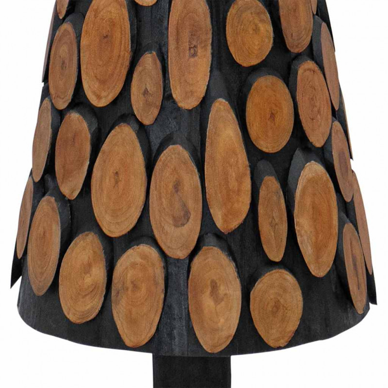 Choinka z podstawą Brązowy 120 cm Lite drewno tekowe