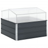 Donica Antracyt 100 x 100 x 77 cm Stal Galwanizowana