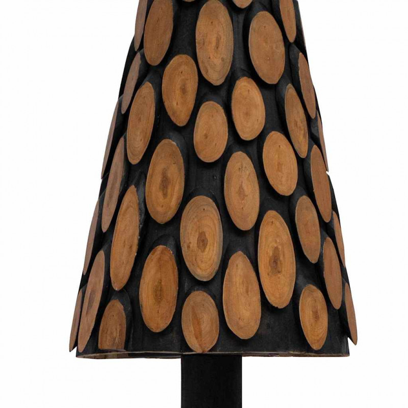 Choinka z podstawą Brązowy 149 cm Lite drewno tekowe