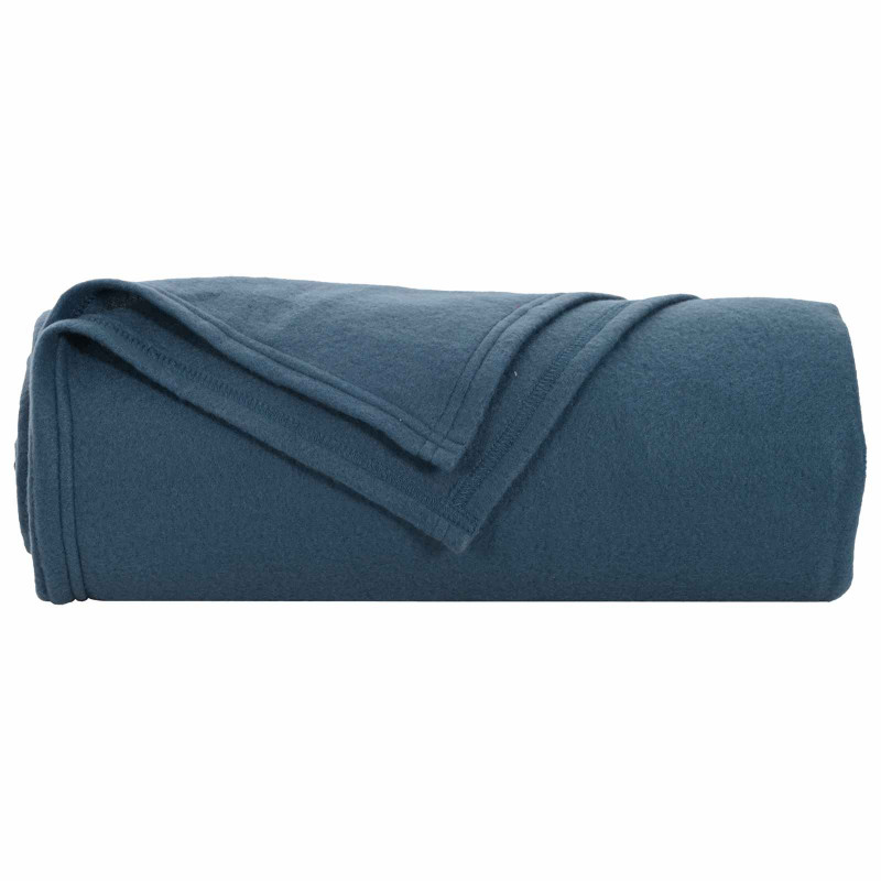 Koc Granatowy 170 x 130 cm Polar