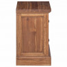 Stolik nocny Naturalny 40 x 30 x 50 cm Lite drewno teakowe
