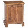 Stolik nocny Naturalny 40 x 30 x 50 cm Lite drewno teakowe
