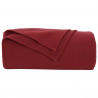 Koc Bordeaux Czerwony 170 x 130 cm Polar