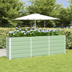 Donica Zielony 160 x 40 x 75 cm Stal