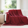 Koc Bordeaux Czerwony 240 x 220 cm Polar