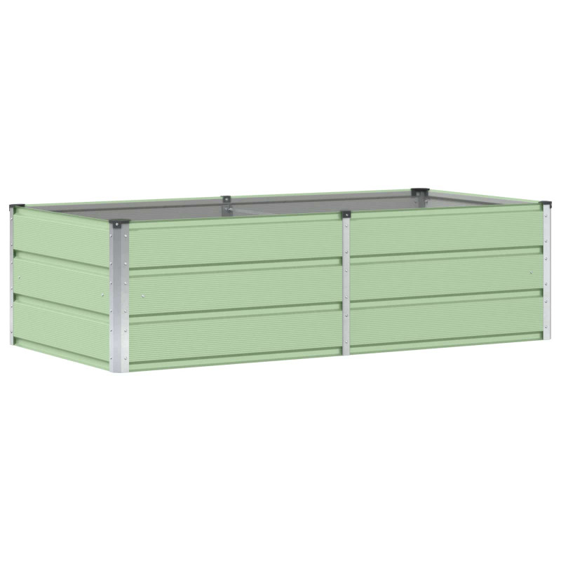 Donica Zielony 160 x 80 x 45 cm Stal