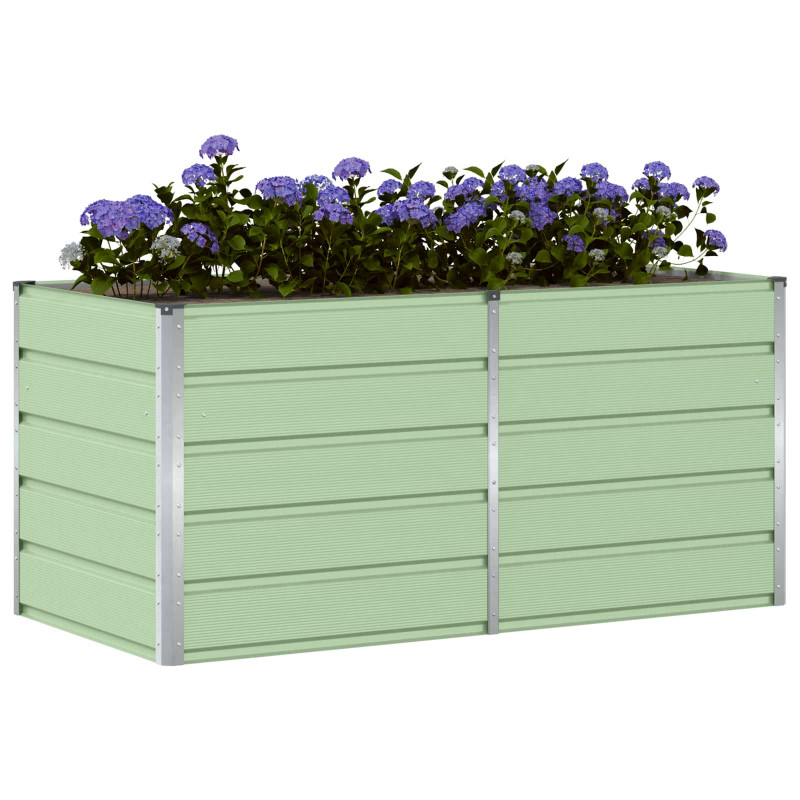 Donica Zielony 160 x 80 x 75 cm Stal