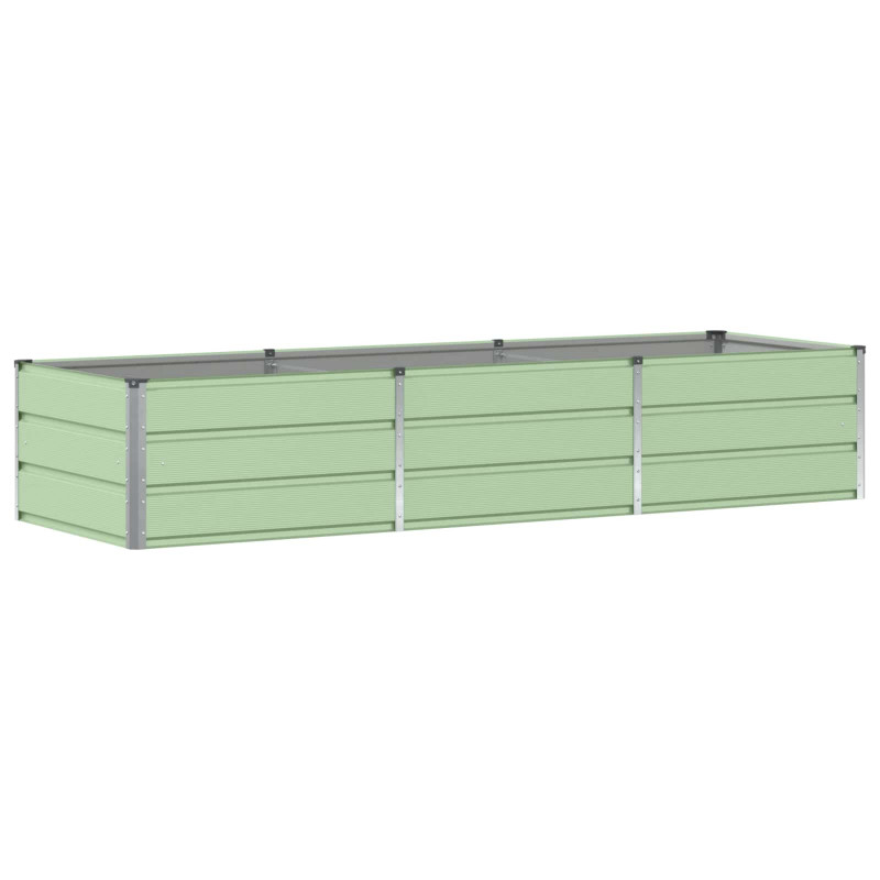 Donica Zielony 240 x 80 x 45 cm Stal