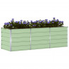 Donica Zielony 240 x 80 x 75 cm Stal