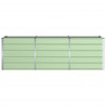 Donica Zielony 240 x 80 x 75 cm Stal