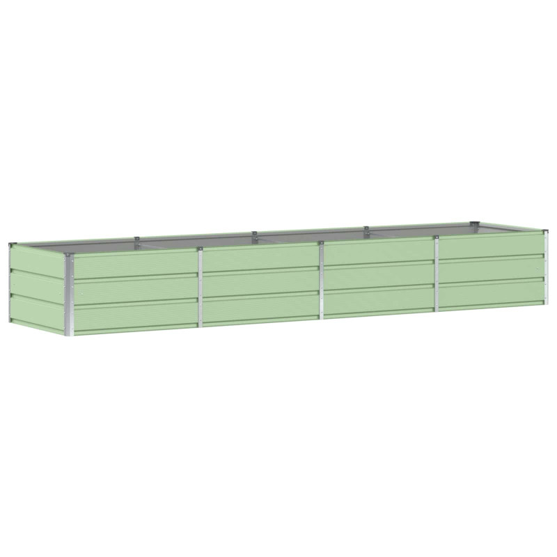 Donica Zielony 320 x 80 x 45 cm Stal