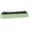 Donica Zielony 320 x 80 x 45 cm Stal