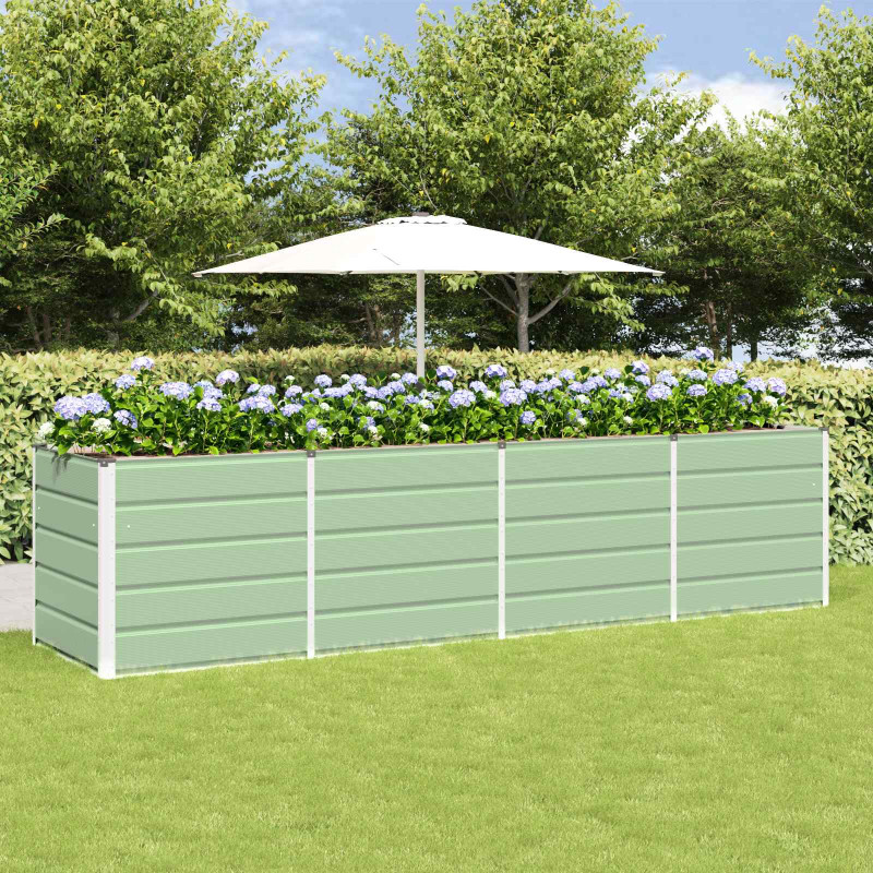 Donica Zielony 240 x 80 x 75 cm Stal