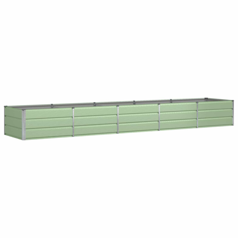Donica Zielony 400 x 80 x 45 cm Stal