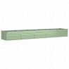 Donica Zielony 400 x 80 x 45 cm Stal