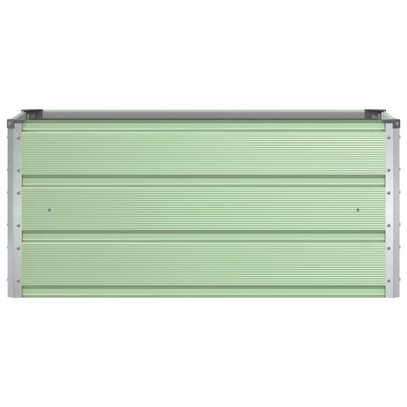 Donica Pastelowa Zieleń 100 x 50 x 45 cm Stal Galwanizowana