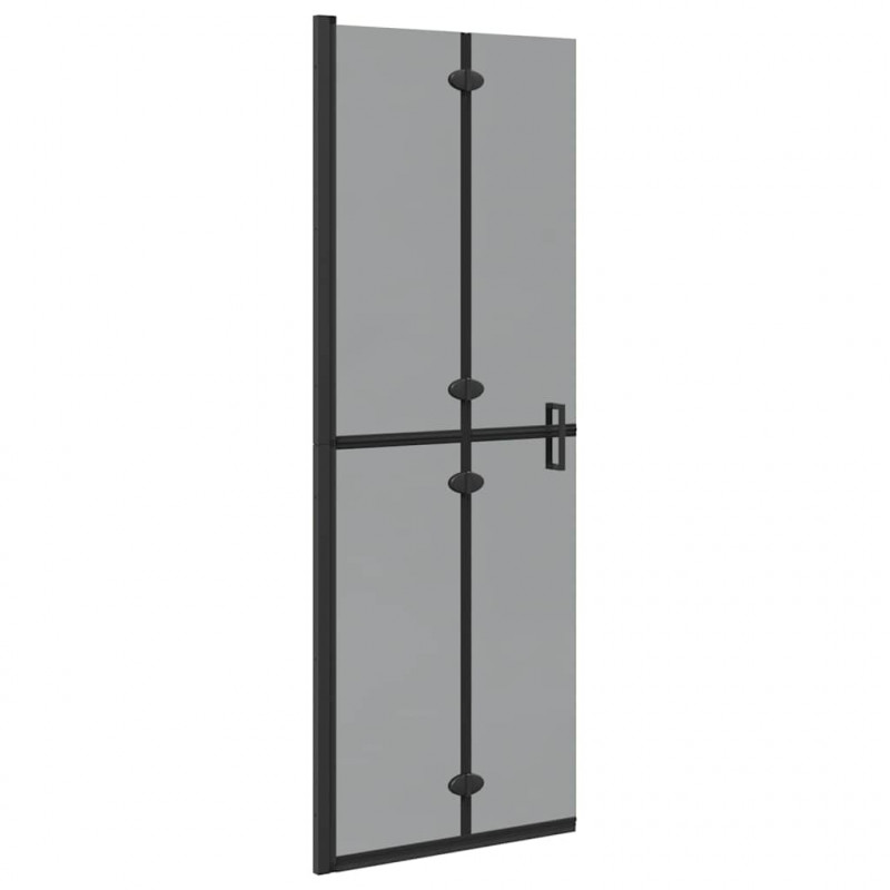 Ściana prysznicowa Walk-In Czarny 70 x 6,5 x 190 cm