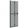 Ściana prysznicowa Walk-In Czarny 70 x 6,5 x 190 cm